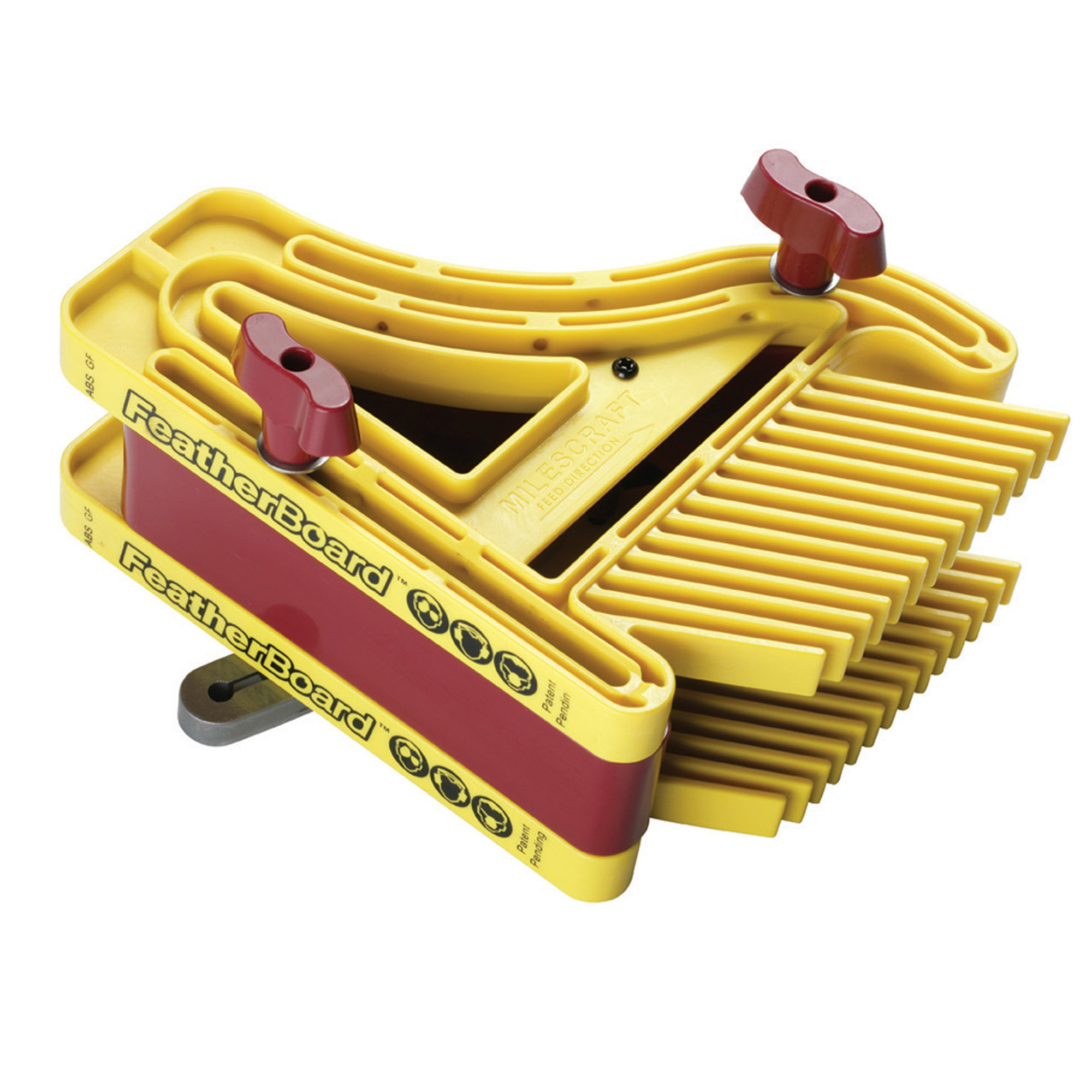 Milescraft Dual/Tandem Feather Board — Universal, Split Rail Construction, Mounting Hardware Included, Model# 14070103